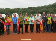 楊梅區棒壘球場落成 提供市民舒適運動環境